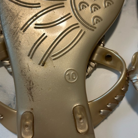 Jack Rogers Gold Sandals - Picture 5 of 5